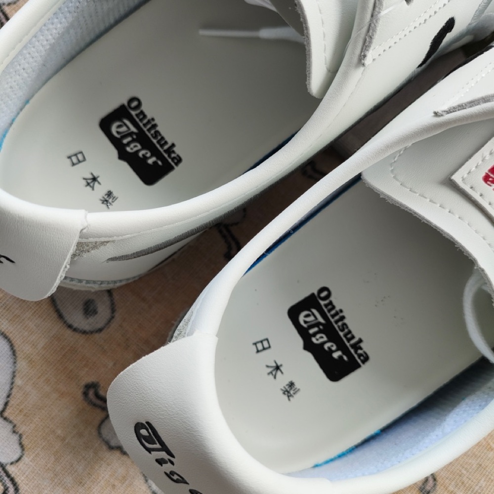 Onitsuka Tiger by Asics Men's White & Light Gray Low-Top Sneakers - Picture 5 of 6